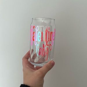 Galentine’s Day Gang 16ox Glass cup